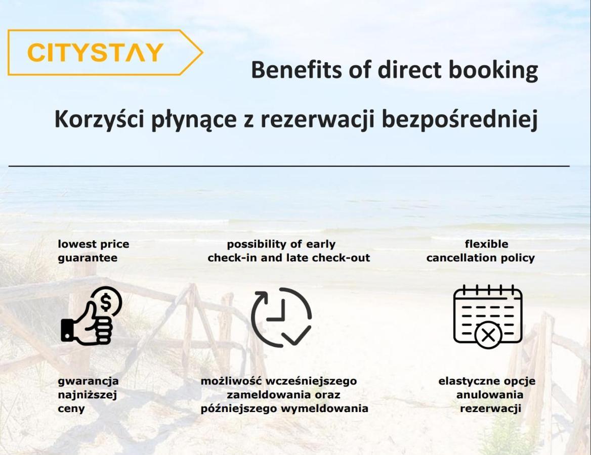 Citystay Grunwaldzka Studio Gdansk Apartment Luaran gambar